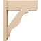Ekena Millwork 8-in W x 22-in D x 26-in H Funston Block Rough Cedar Woodgrain TimberThane Outlooker, Primed Tan OUTUR080X22X26FST44RCPR - alternate 6